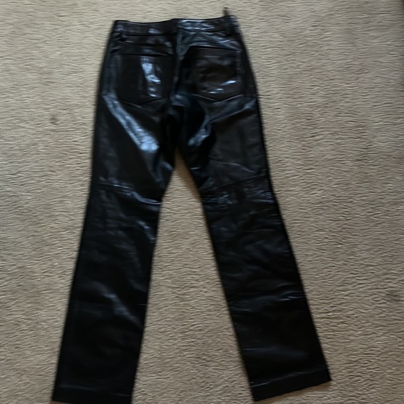 BOOTCUT LEATHER GAP JEANS - Picture 2 of 3